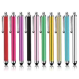 AUZOSL Eingabestift 10 Stück Stylus Pen Tablet Stifte für alle Tablets Smartphone Android iPad Pro Air Mini iPhone Huawei Samsung X