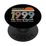 Jahrgang 1999 Das Jahr der Legenden Vintage Sun 23. Geburtstag PopSockets mit austauschbarem PopGrip