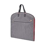 TITAN Kleidertasche mit separatem Wäschefach + Hängevorrichtung, Gepäck Serie BARBARA: Exklusive Garment Bag im eleganten Look, 383301-04, 61 cm, 3,5 Liter, grey (grau)