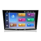 8 Zoll Touchscreen Android 10 Autoradio für Opel Vauxhall Astra Antara Corsa Vivaro Meriva Vectra Zafira,Doppel Din Radio mit GPS Navi Bluetooth AM PM WiFi SWC DSP DAB +,Keine DVD,2+80G