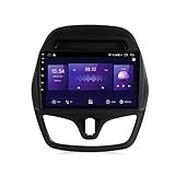 Tedyy Auto Stereo Fahrzeug GPS Geeignet für Chevrolet Spark Beat 2015-2018 Radio GPS Navigation Kapazitive Touch HD Carplay Radio Multimedia Eingebaute Radio System Tracker, 8core 4G + WiFi: 4 + 64g