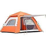 WYFX Zelte Camping für 3-4personen, 5-6personen, wasserdicht und Winddicht, Rucksacktour, belüftet und geeignet für Outdoor- und Wandertouren (#1 5)