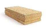 OSB3 Grobspanplatte Spanplatte Platten Grobspanplatte OSB Verlegeplatte Holzplatte Feuchtraum-geeignet (22mm, 125 x 80 cm)