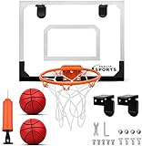 Dreamon Mini Basketballkorb Kinder, Basketball Set Indoor für Zimmer mit B