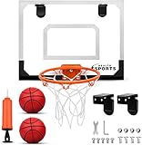 Dreamon Mini Basketballkorb Kinder, Basketball Set Indoor für Zimmer mit B