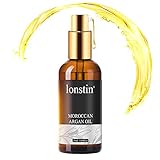 Haaröl, lonstin Arganöl für Haare, Leave in Haarbehandlung für Trockenes Haar, Reparatur und Glattes Haar, Verleiht Ihrem Haar Ein Luxuriöses Gefühl, 50