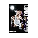 GIUU Chester Bennington Linkin Park Leinwand Kunst Poster und Wandkunst Bilddruck Moderne Familienzimmer Dekor Poster 08x12inch(20x30cm)
