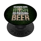 Becoming More Irish With Each Passing Beer - Keltisches Kreuz PopSockets mit austauschbarem PopGrip