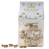 Torroncini mit Pistazien und sardischem Honig | weißer Nougat | Torrone | 150g | Pruneddu Torronificio Artigiano Tonara, S