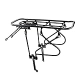 YUNXIAN Fahrradträger Fahrradgestelle Fahrradgepäckträger MTB Fahrrad-Mountainbike-Rennrad-Hinterrad-Hinterrad-Zubehör Fester Parkplatz. (Color : Small Hole)