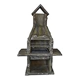 Grillkamin Rusty Wood - dekorativ, langlebig - Gartengrill, Kaming