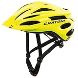 Cratoni Casque Pacer Vtt Jaune Néon Mat Taille L/XL 58-62 Helm, gelb, (58-62 cm)