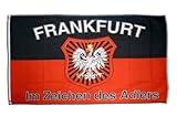 Flagge Fanflagge Frankfurt Im Zeichen des Adlers - 90 x 150