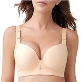 Deirdre Agnes Plus Size BH Sexy Dessous Dicke Cup BHS für Frauen Solide gepolsterte Unterwäsche Push Up Büstenhalter 44D