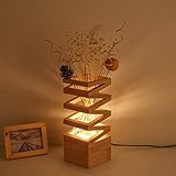Schmiedeeisen Holz Arm gedreht Tischlampe,Leselampe,Buchlampe,Arbeitsleuchte,Bürolampen,Nachtzähler Lampe sein für Wohnzimmer, Kinderzimmer,