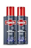 Alpecin Aktiv-Shampoo A2 - Shampoo gegen fettende Kopfhaut, reinigt und beugt vor - 2 x 250