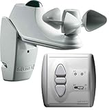 Somfy 1818187 Soliris UNO Sonnenautomatik Wind-und Sonnensensor, Weiß
