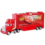 Disney Pixar Cars GYK60 - Cars Track Talkers Mack Truck, Lightning McQueens Transporter, Spielzeug ab 3 J