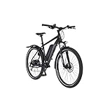 FISCHER E-Bike ATB Terra 2.0, Elektrofahrrad, graphitschwarz matt, 27,5 Zoll, RH 48 cm, Hinterradmotor 45 Nm, 48 V/422 Wh Akk