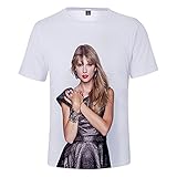 LXF Bedrucktes Taylor Swift T-Shirt, Sommer Casual T-Shirt, Taylor Sw