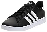 adidas Unisex-Kinder Grand Court K Tennisschuhe, Core Black FTWR White FTWR White, 40 EU