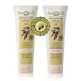 Aphrodite Hand Care Bundle. Intensive Hydration Handcreme mit Avocado, Kamille und Aloe Vera. Feuchtigkeitslotion für trockene / rissige Haut (75 ml) 2er-S