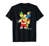 The Simpsons Marge Homer Bart Lisa Maggie Holiday T-S