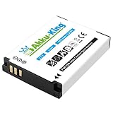 Akku-King Akku kompatibel mit Samsung SLB-10, SLB-10A, FS-SLB-10A, SLB-11A Li-Ion 1050 mAh - für WB150, L100, ES55, M310W, HZ10W, WB251F, JVC GC-XA1