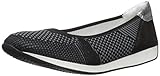ARA Damen Lauren Ballerinas, Schwarz gewebt, 38.5 EU