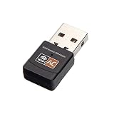 USB WiFi Adapter 600 MBit/s Realtek RTL8811CU Dual Band 11AC WLAN Dongle 802.11 a b g n ac Laptop Desktop USB 3.0 Unterstützt Windows 10 Mac Linux