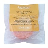 Jean & Len Festes Shampoo Repair, fruchtig duftend nach Mango, Nachhaltig, 70g