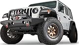 WARN 102146 Jeep Wrangler JL/JK und Gladiator JT Front-Krawler Stoßstange:Full-Breit, mit S