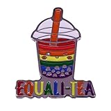 LGBTQ Zubehör Pins,'Rainbow Ice Cream' trans Pride Transgender Sachen bisexuelle Gay Lesbian Pins Geschenke zum Jubiläumspaar Valentinstag