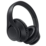 60Hrs Bluetooth Kopfhörer über Ohr, Bluetooth 5.0 Kopfhörer mit HD Mikrofon für Erwachsene, Jugendliche, faltbares kabelgebundenes drahtloses Headset für Arbeit, Online Lernen, Telefon, Tablet, PC