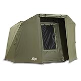 Lucx® Winterskin Überwurf Overwrap Skin für Bivvy Coon Karpfenzelt 1 bis 2 Mann (Kein Zelt nur Überwurf)