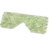 Runtodo Jade-Augen-Schablone-Aus NatüRlichen Jade-KüHlung Augenmaske Ist Am Besten für Kalte Behandlung-Hilfe Reduzieren Auge Schwellungen, Sinus, Kopfschmerzen, MigrrN