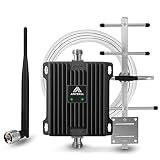 ANYCALL GSM Repeater Handy Signalverstärker Alle Netze T-Mobile D1 Vodafone D2 E-Plus O2 800MHz（Bande 20）/900MHz（Bande 8） 3G 4G LTE Signalverstärker Mobilfunk für Zuhause und Bü