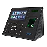 Biometrisches Terminal für Zeiterfassung und Zutrittskontrolle PNI Face 500 mit Fingerabdruckleser, Gesichtsauthentifizierung, 4,3 Zoll Farbdisplay, USB, dedizierte PC-Softw