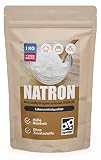 apelier Natron Pulver in Lebensmittelqualität 1,5 kg | Natriumhydrogencarbonat EU Herstellung | Natürlich Hausmittel zum Backen Reinigen Baden DIY-Kosmetik | Waschsoda Backsoda mit Dosierlö