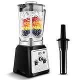 Standmixer Smoothie Maker 2000W, Easepot 2L Tritan-Behälter ohne BPA, 27,000 U/min Smoothie Blender, 4 Vorprogramme, 8-Klingen-Edelstahlmesser, Standmixer Hochleistung, S