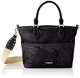 Desigual Womens PU Hand Bag, Black, U