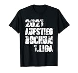 Herren Fußball Fan TShirt Aufsteiger Aufstieg 1.Liga Shirt Bochum T-S