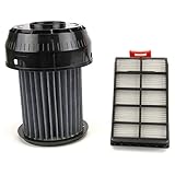 DeClean Hepafilter Filter Abluftfilter Ersatzteil für Staubsauger Set Ersatzteil für Bosch BGS6. Roxx`x, für BBZ155