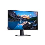 Dell U2720Q, 27 Zoll, 4K UHD 3840 x 2160, 60 Hz, IPS entspiegelt, 16:9, 5 ms (extrem), höhenverstellbar/neigbar/drehbar, VESA, DisplayPort, USB-C, HDMI, 3 Jahre Austauschservice, schwarz/silb