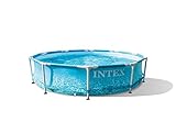 Intex 3 m x 76,2 cm Beachside Metal Frame Pool Set, Mehrfarbig