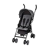 Safety 1st Buggy Kiplo, kompakter zusammen-klappbarer Kinderwagen mit abnehmbarem Verdeck mit Sitz- und Liegeposition, ab der Geburt bis ca. 3 Jahre, Black Chic, schw