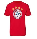 FC Bayern München T-Shirt Logo rot (L)