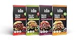 Grillido - Pulled Mixpack I jeweils 1x Pulled Wild 1x Pulled Pork 1x Pulled Turkey 1x Pulled Beef I aus bayrischer Manufak