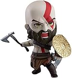 God of War Kratos Anime Charakter Q Version Ton 925, PVC Action Modell, Heimdekoration, Autodekoration, Sammlerstücke, Geschenkgröße 10