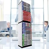 Bagalqio Strety Game Disc Tower Stand ? CDRack DVDRack DVDAufbewahrungsboxen Geeignet für PS5GameDiscBox und DiscRackAufbewahrungsgestell consistent opp